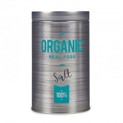 LATA METÁLICA REDONDA ORGANIC SAL