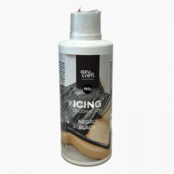 GLACE DECORAÇÃO PRETO AZUCREN 150 GRAMAS