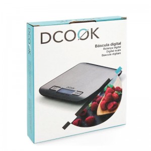 BÁSCULA COZINHA INOX DCOOK - 5