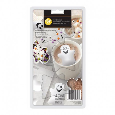 SET 2 FORMAS CARAMELO CHOCO FANTASMA WILTON