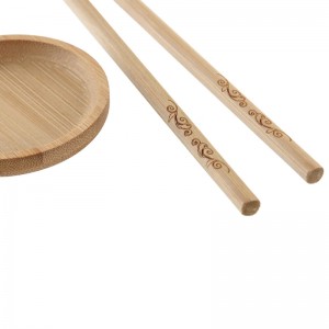 CONJUNTO SUSHI 10 BAMBU NATURAL - 3