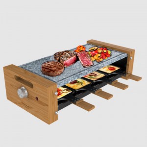 RACLETTE CHEESE GRILL 8600 WOOD ALLSTONE - 10