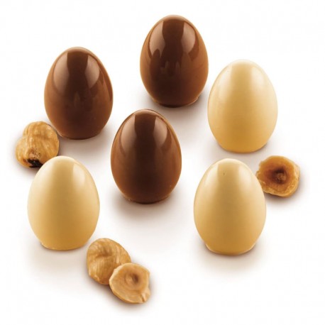 MOLDE SILICONE BOMBOM CHOCO EGG SCG058