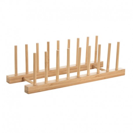 ORGANIZADOR BAMBU 12 PRATOS