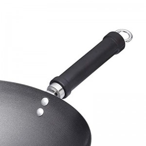 WOK ANTIADERENTE KITCHENCRAFT AÇO CARBONO 30CM - 4