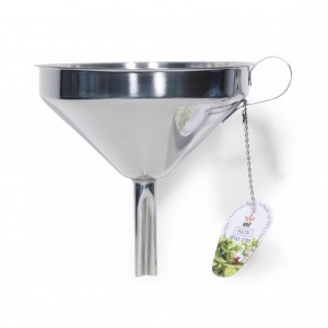 FUNIL INOX COM FILTRO 14 CM - 2