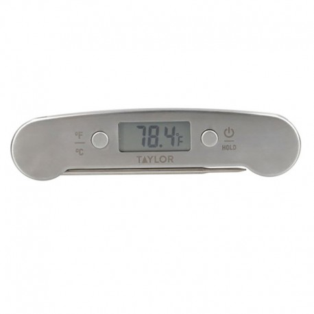 TERMÔMETRO DOBRÁVEL TAYLOR SONDA AÇO INOX 16 x 3,5 cm