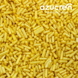 FIDEOS DE AZÚCAR AMARILLO METALIZADO AZUCREN