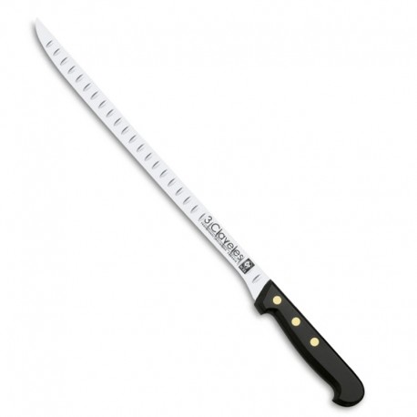 FACA JAMONERO ALVEOLADO I.POM 30CM 12" D 3C