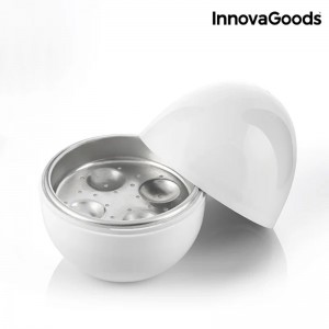 COZEDOR DE OVOS PARA MICROONDAS COM RECETÁRIO - 3