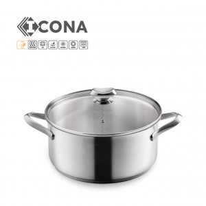 CACEROLA BAIXA INOX ICONA 26CM - 1