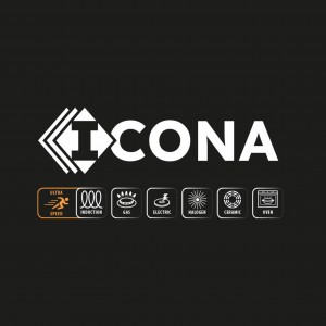 CACEROLA ALTA INOX ICONA 30CM - 8