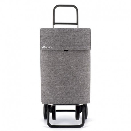 CARRO DE COMPRA JEAN TWEED DOS+2 CINZA