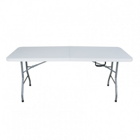 MESA POLIETILENO PLEGÁVEL C/ALÇA 179x74x72