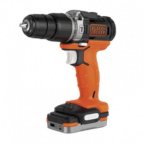 TALADRO PERCUTOR BATERÍA BLACK&DECKER BDCHD12S1-XJ 12V