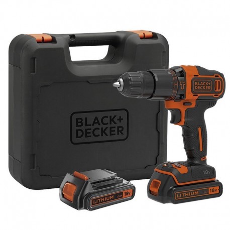 ATORNILLADOR PERCUTOR BLACK&DECKER BDCHD18KB-QW 18V