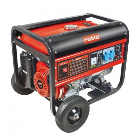 GRUPO GERADOR A GASOLINA RG6500 5,5KVA RATIO