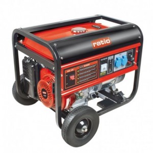 GRUPO ELECTRÓGENO GASOLINA RG6500 5,5KVA RATIO - 1