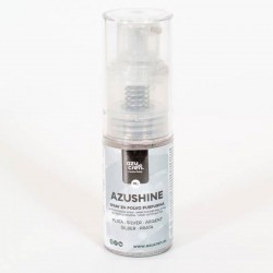 SPRAY EM PÓ PURPURINA PRATA AZUSHINE 10GR