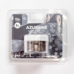 GLITTER COMESTÍVEL EM PÓ PRETO AZUSHINE 5GR