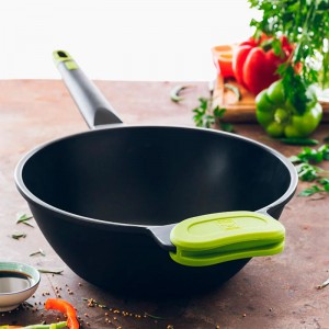 WOK COM CABO 28CM FOODIE BRA - 2