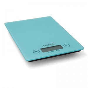 BALANÇA DE COZINHA 5KG CRISTAL DCOOK - 1