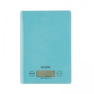 BALANÇA DE COZINHA 5KG CRISTAL DCOOK - 2