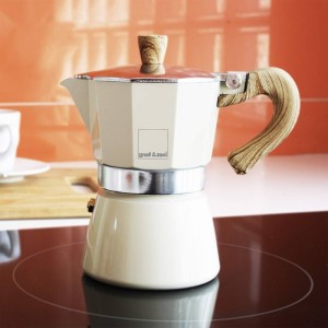 CAFETERA EXPRESS VENEZIA INDUC 6 TAZAS CREMA - 1