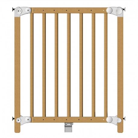 VALLA MADERA SEGURIDAD INFANTIL EXTENSIBLE 69,5 A 106,5CM