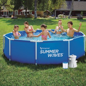 PISCINA TUBULAR SUMMER WAVES REDONDA 305X76 CM COM FILTRO - 2