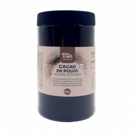 CACAU EM PÓ NEGRO INTENSO 200GR AZUCREN