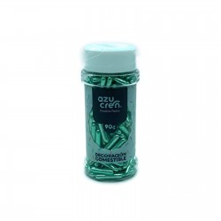 PALITOS DE AZUCAR XL VERDE METALIZADO 90GR AZUCREN 