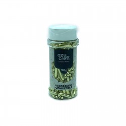 PALITOS DE AÇÚCAR XL AMARELO METALIZADO 90GR AZUCREN