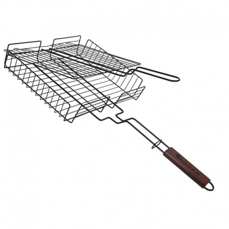 PARRILLA DOBLE CESTA 26X31CM