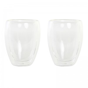 SET 2 VASOS CRISTAL DOBLE PARED 380 ML - 2