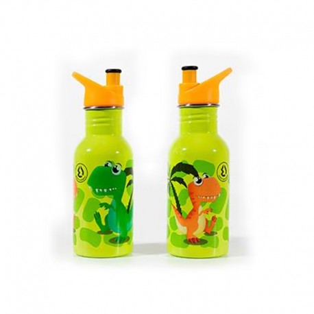 BOTELLA KIDS DINOSAUR VERDE