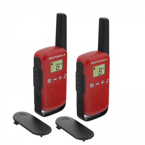 RADIOCOMUNICADOR MOTOROLA T42 RED PACK - 3