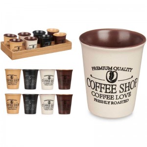 VASO CAFE 120ML COLORES SURT. - 4