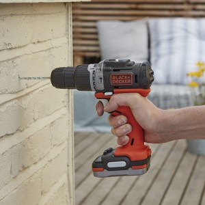 TALADRO PERCUTOR BATERÍA BLACK&DECKER BDCHD12S1-XJ 12V - 2