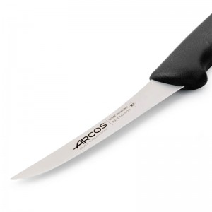 CUCHILLO DESHUESADOR NEGRO CURVO 140 MM SERIE 2900 - 3