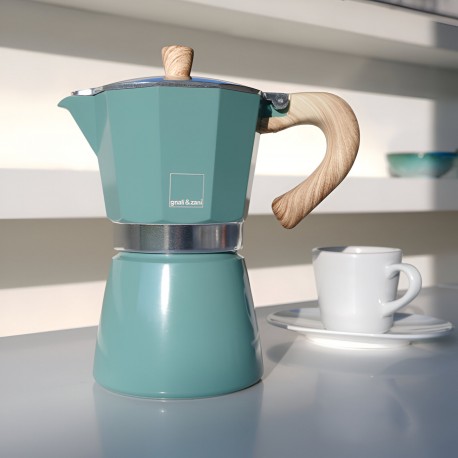 CAFETERA EXPRESS VENEZIA 3T SMOKE GREEN