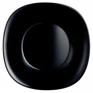 PLATO HONDO 23,5CM CARINE NEGRO - 1