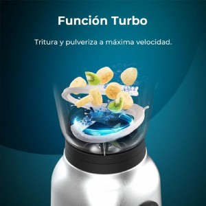 BATEDEIRA POWER BLACK TITANIUM 1800MAX BLEND IT - 2