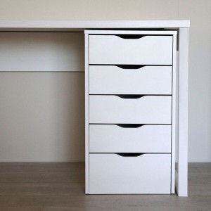 CAJONERA AUXILIAR BLANCA PITARCH EKO 40 x 43 x H.71CM - 3