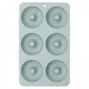 MOLDE SILICONE 6 DONUTS OZON QUID - 1