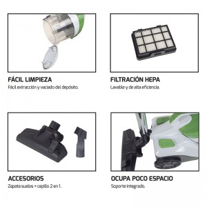 ASPIRADOR SEM BOLSA HG92513L HABITEX - 6