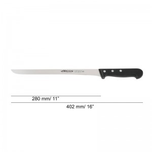 CUCHILLO JAMONERO FLEXIBLE 280MM SERIE UNIVERSAL - 6