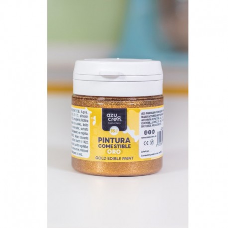 PINTURA COMESTÍVEL OURO 35ML AZUCREN