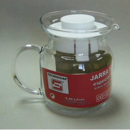 JARRA MICROONDAS STANDARD 0,40 LT TECNHOGAR