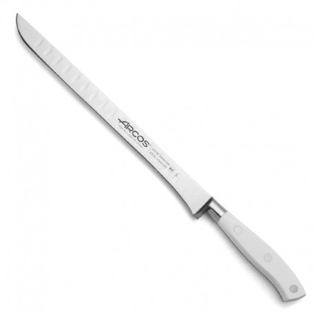 CUCHILLO JAMONERO FLEXIBLE 250MM SERIE RIVIERA BLANCO